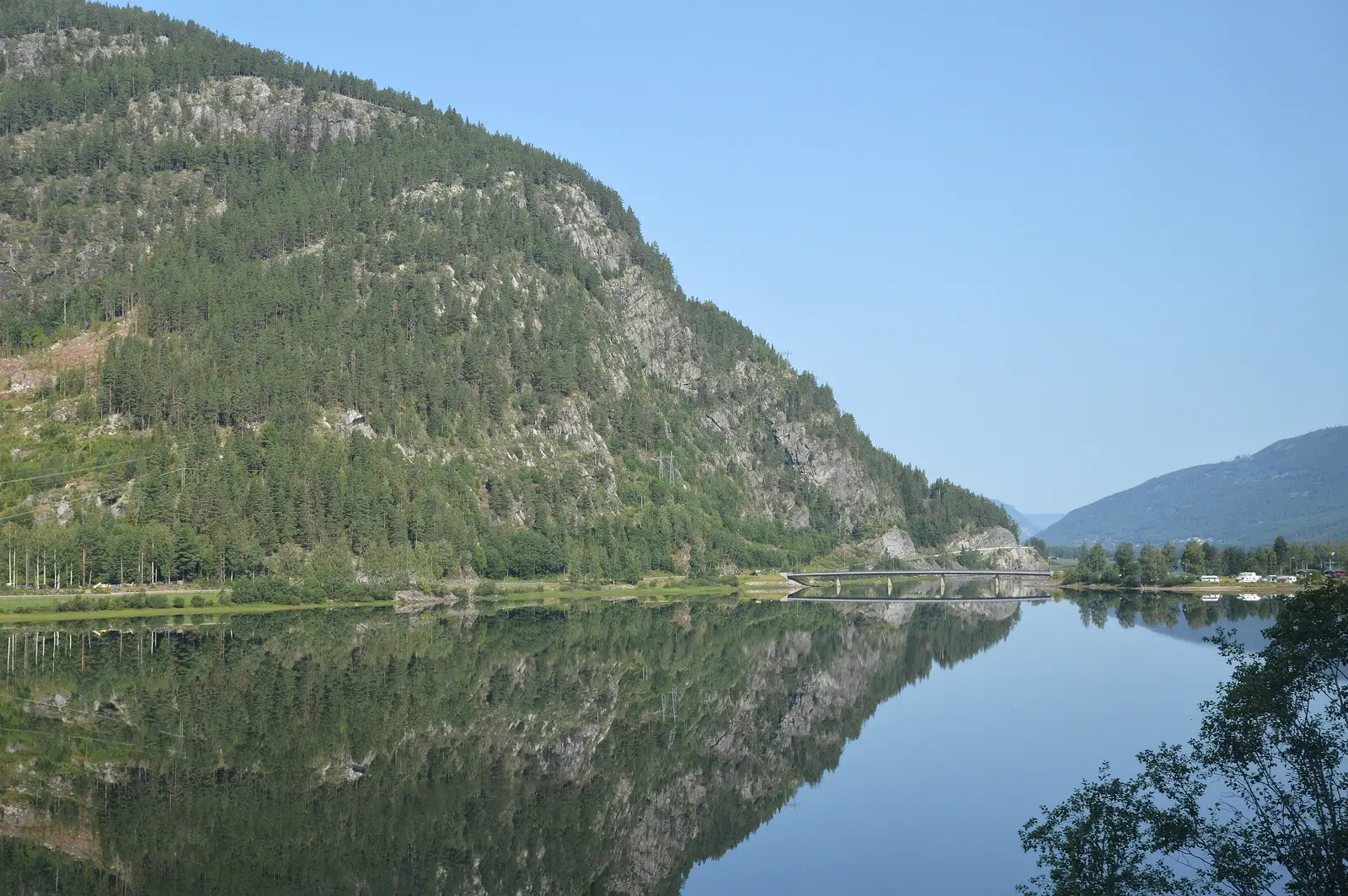 The Hallingdal river